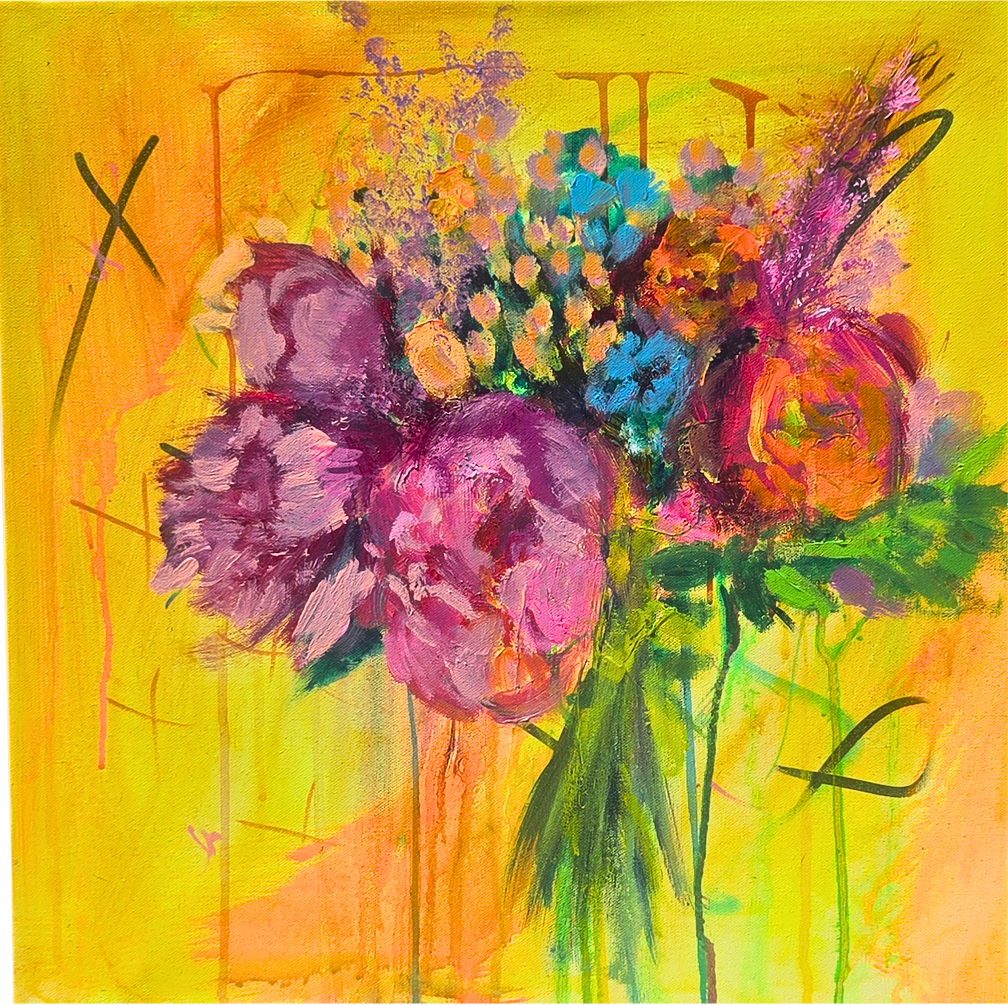 Bouquet (2026) - 20" x 20"