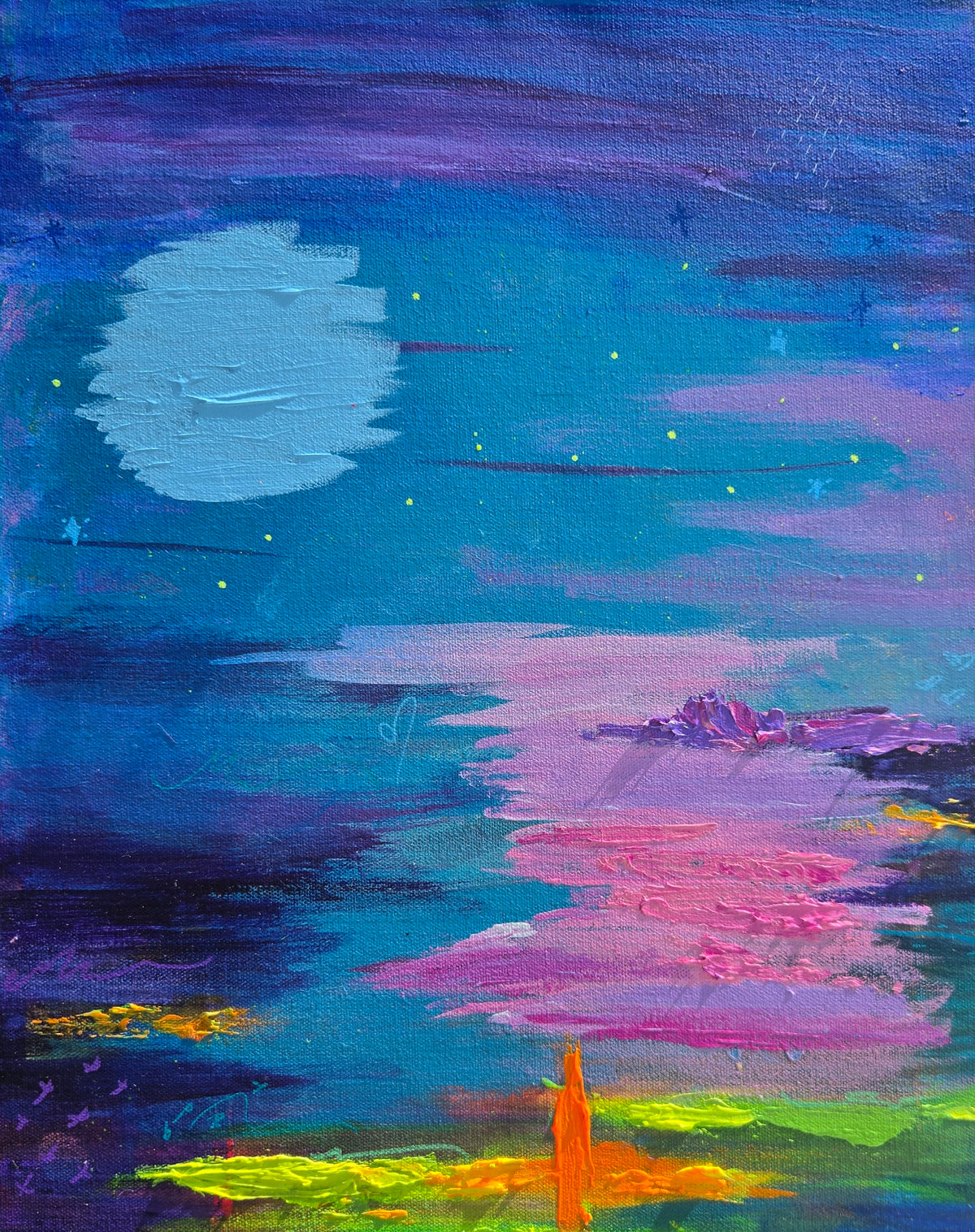 City Lights (2026) - 16" x 20"