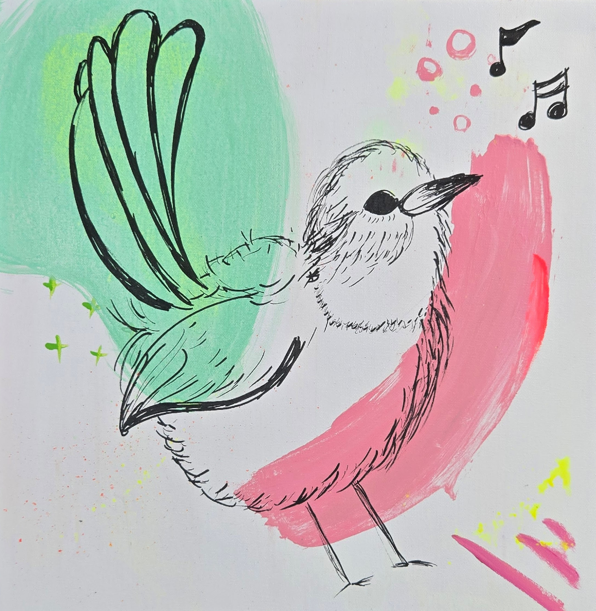Pops of Color: Play (2026) - 20" x 20"