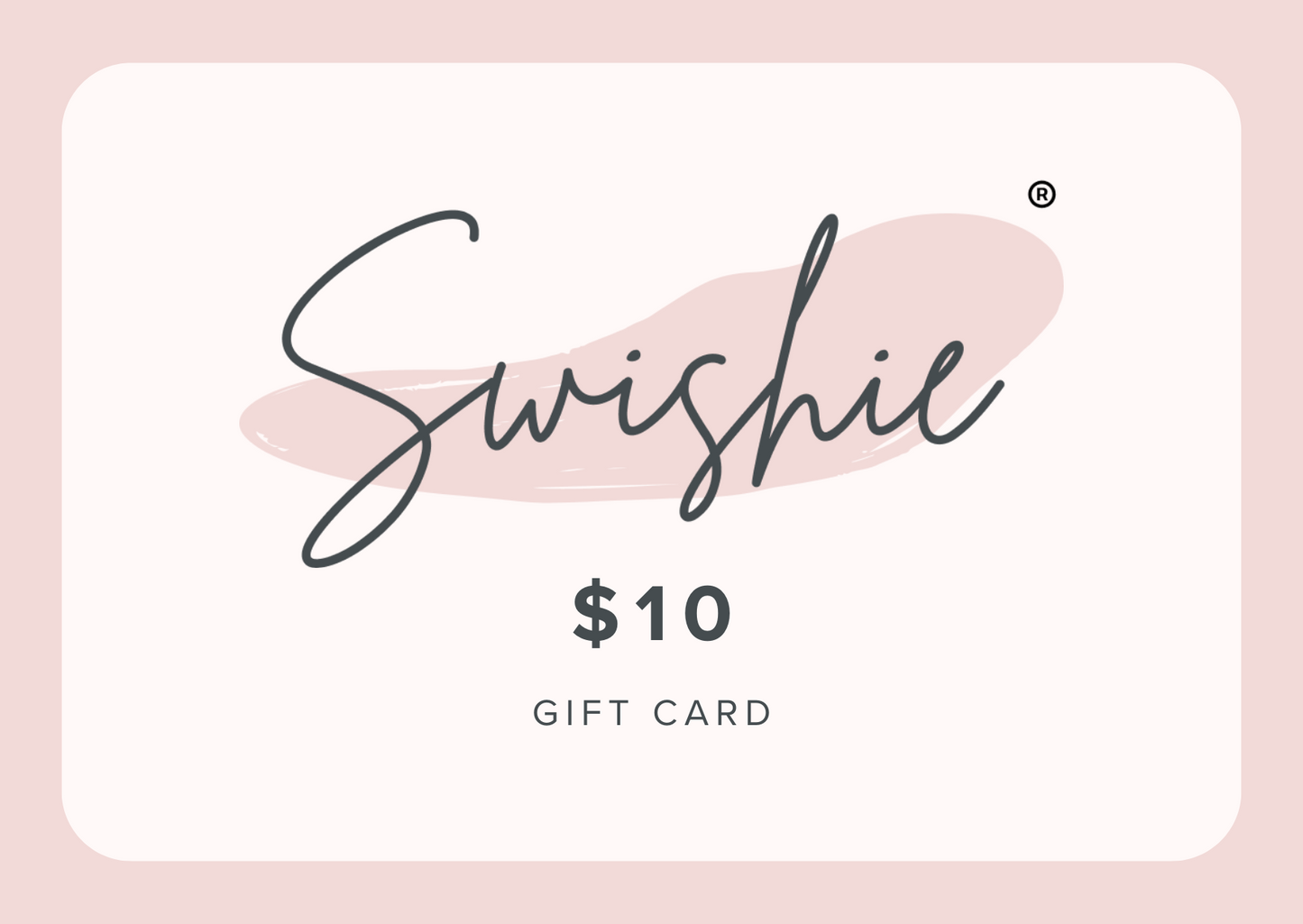 Swishie gift card