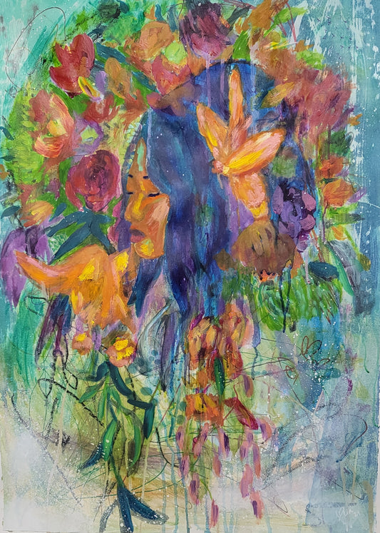 In Bloom (2024) - 22" x 30"