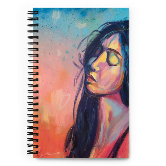 Contemplation - Spiral notebook